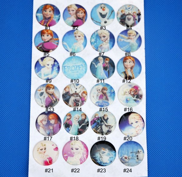 Наклейки с эпоксидной заливкой