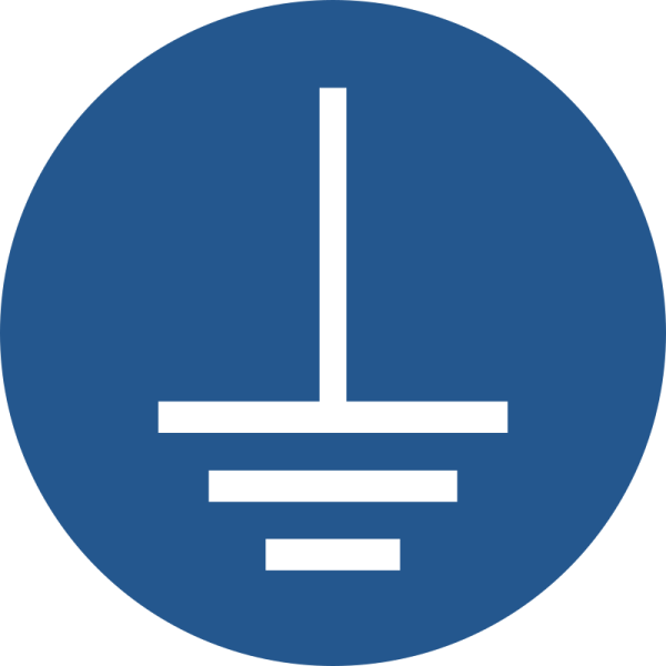 Значок заземления