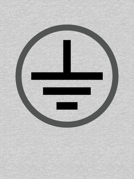 Знак заземления 30х30 IEK арт.4476э