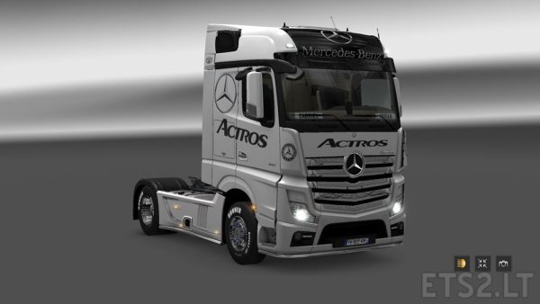 Mercedes Benz Actros MP 1 наклейки