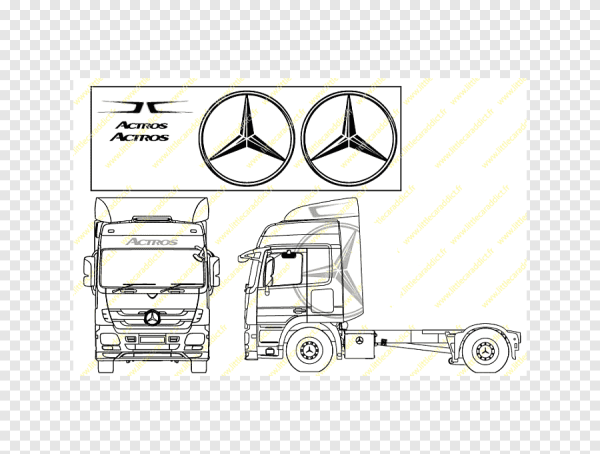 Mercedes Actros Megaspace mp1