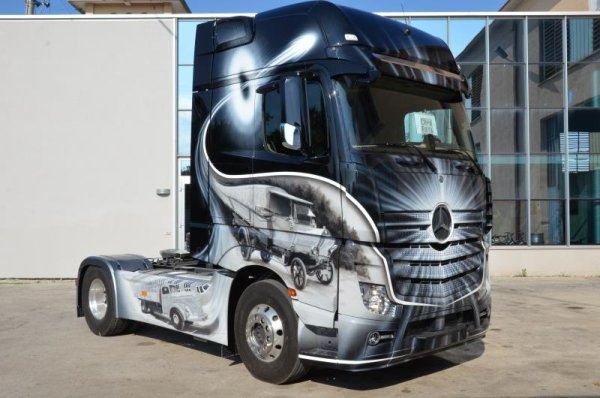 Мерседес Актрос мп4 чертеж