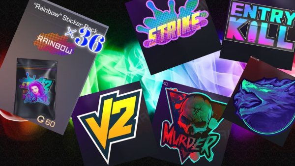 Наклейки из стэндофф