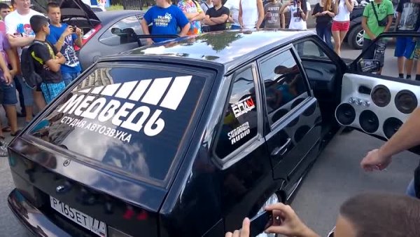 ВАЗ 2114 студия Автозвука медведь