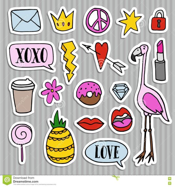 Стикеры на тему лето