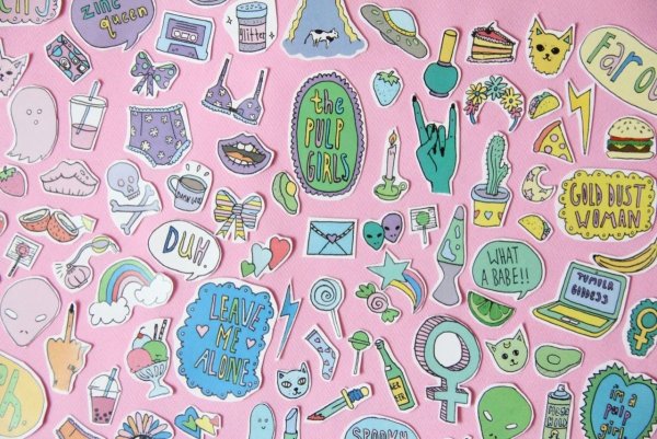 Наклейки для срисовки