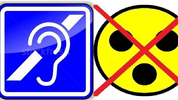 Наклейка "глухой водитель"