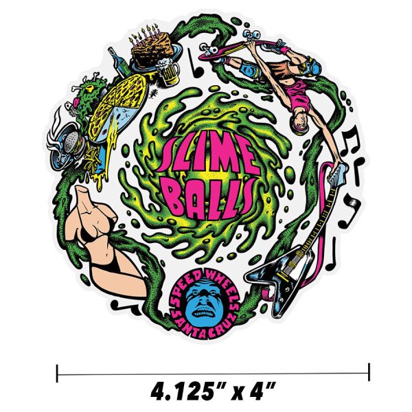 Стикеры Skate Санта Круз