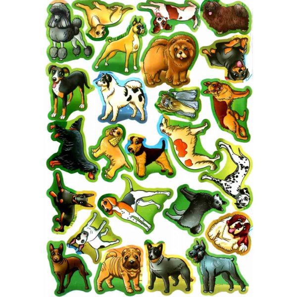 Книжка с наклейками "домашние животные"