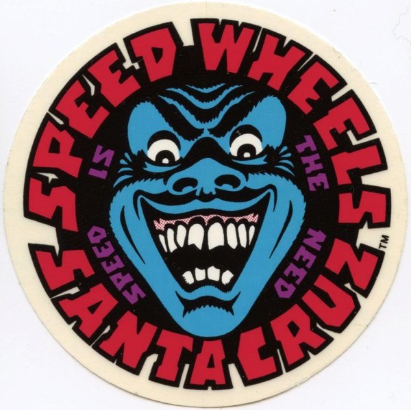 Стикеры Skate Санта Круз