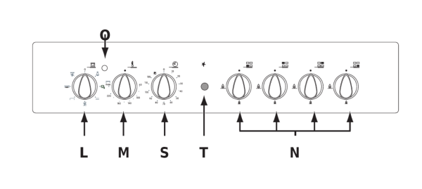 Индезит электрическая плита регулятор
