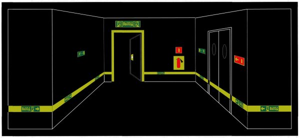 ФЭС фотолюминесцентные эвакуационные системы