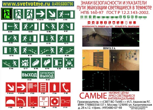 12.2.143-2009 Системы фотолюминесцентные эвакуационные