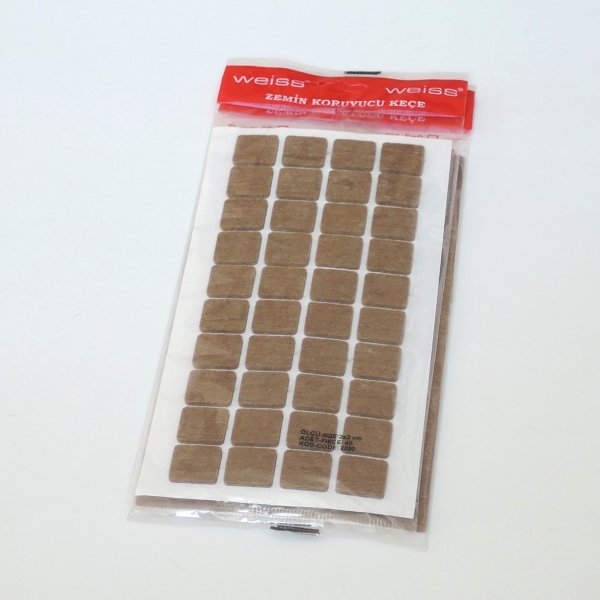 Подпятник фетровый 120*240 коричневый