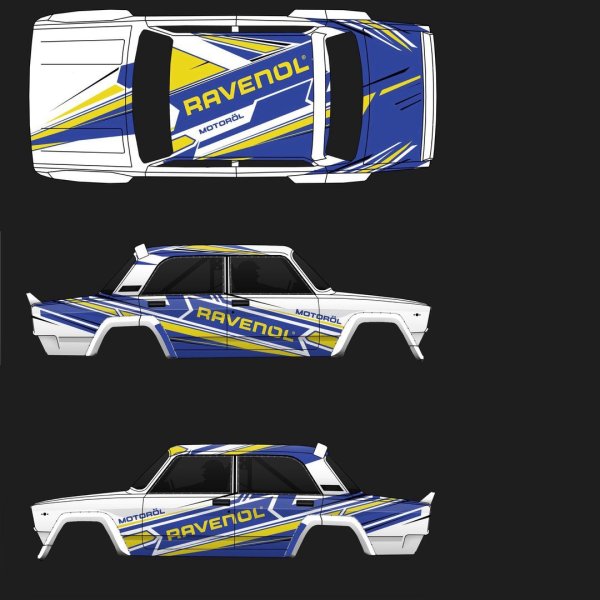 Чертеж ВАЗ 2105 VFTS