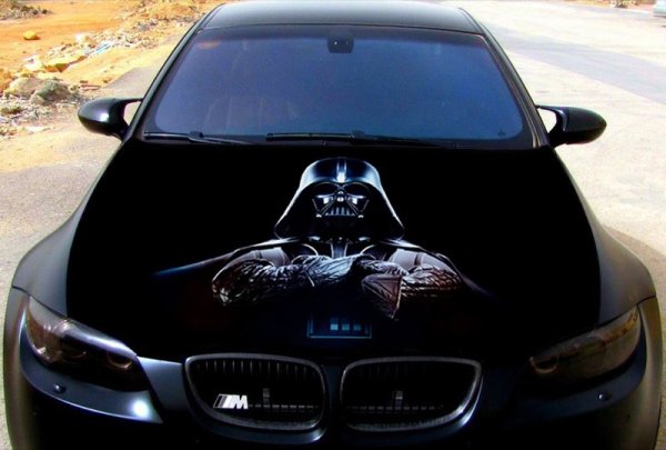 Наклейка на капот Каратель