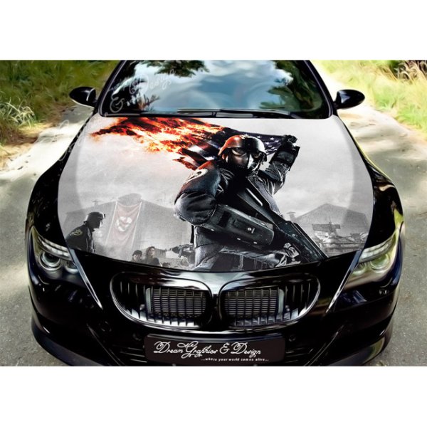 Наклейки на капот