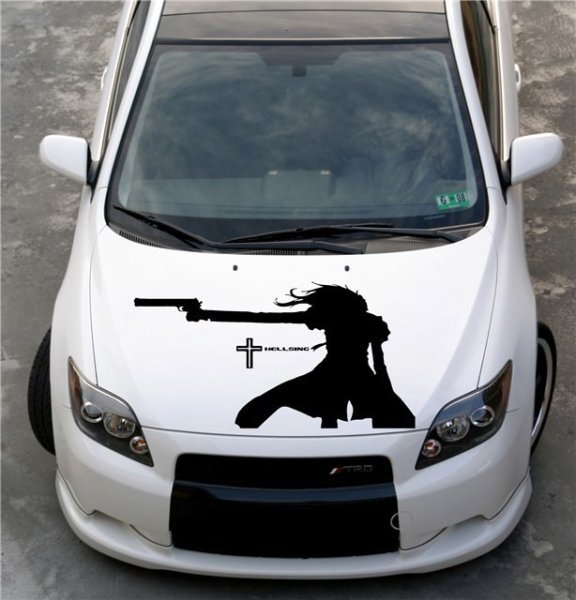 Винил на капот