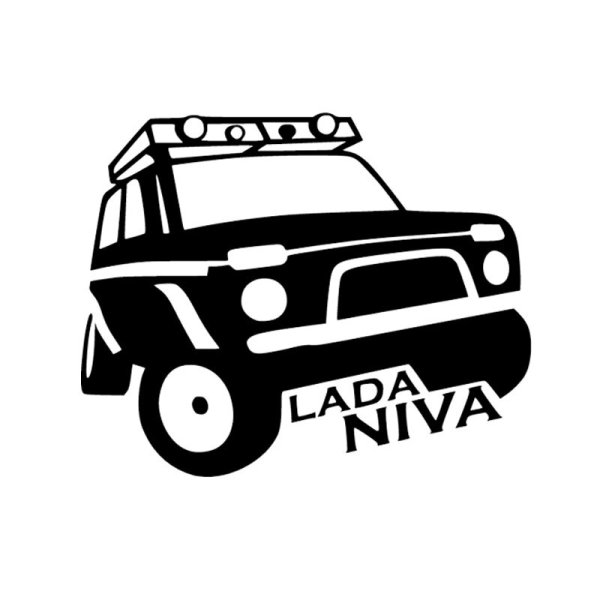 Наклейки на ниву 4х4