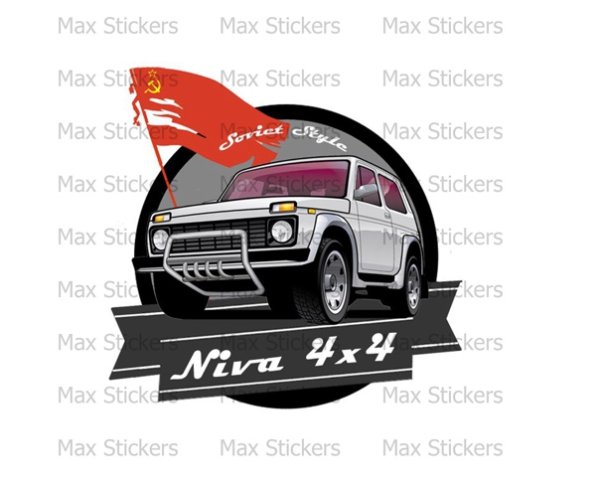 Наклейки на ВАЗ 2121