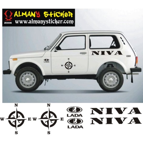 Lada Niva Sticker