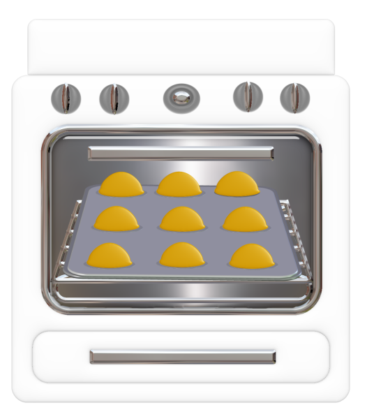 Наклейка духовка для детской кухни