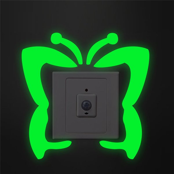 Фосфорные наклейки на выключатель