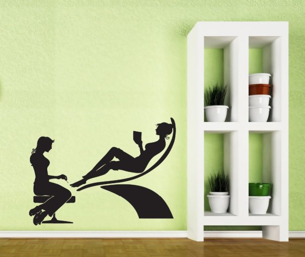 Трафаретные наклейки на окна ТВ