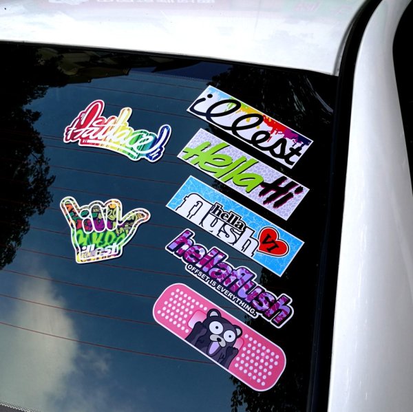 Стикеры Street на авто