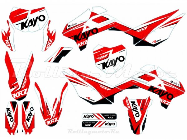 Комплект наклеек Kayo KRZ 140