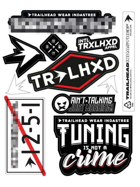 Бандитские наклейки на заднее стекло автомобиля