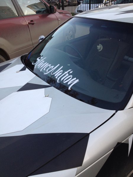 Наклейка "машины"