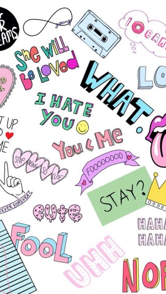 Стикеры на английском я