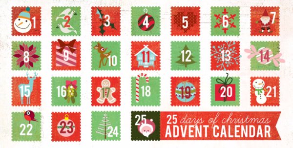 Цифрына Адвант календарь