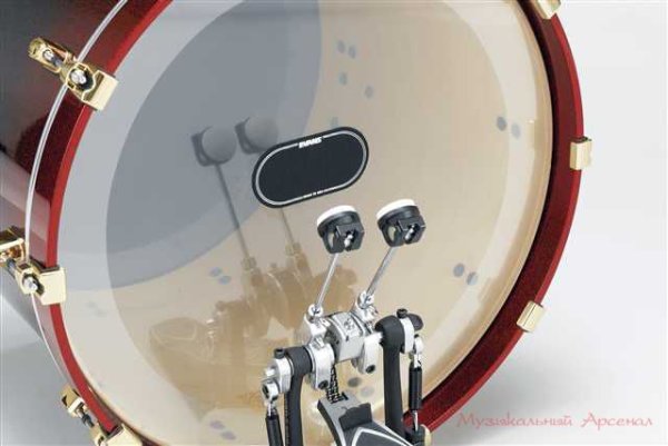 Бас барабан ударный пластик