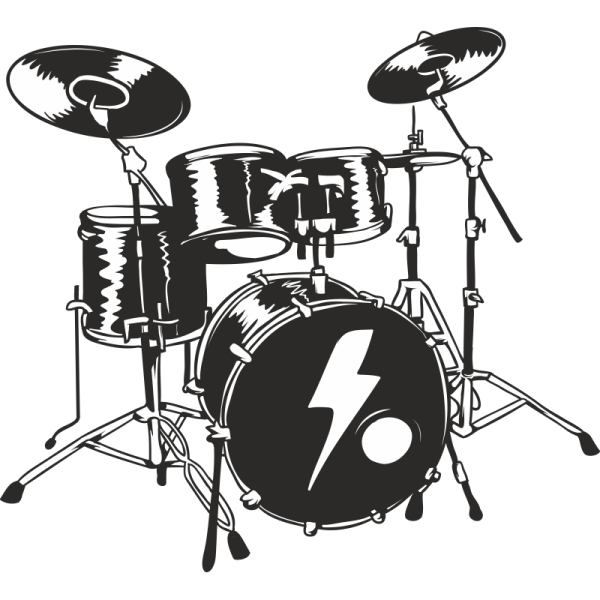 Барабан силуэт