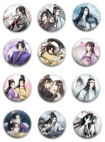 Аниме значки Магистр дьявольского культа