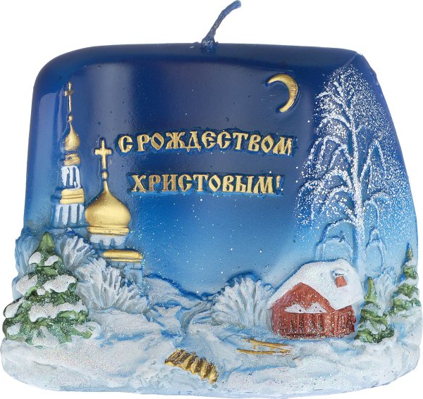 Новогодняя свеча