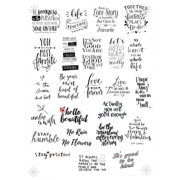 Наклейки для буллет джорнал