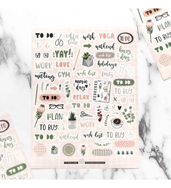 Bullet Journal Stickers