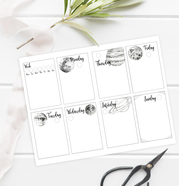 Стикеры для Bullet Journal