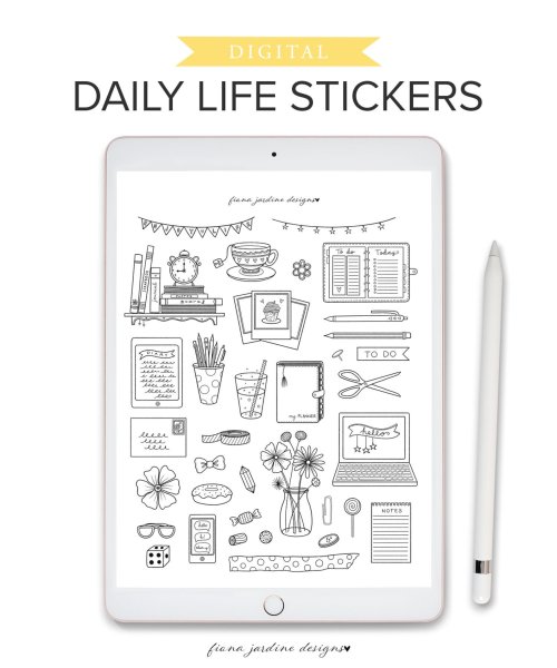 Наклейки для буллет джорнал