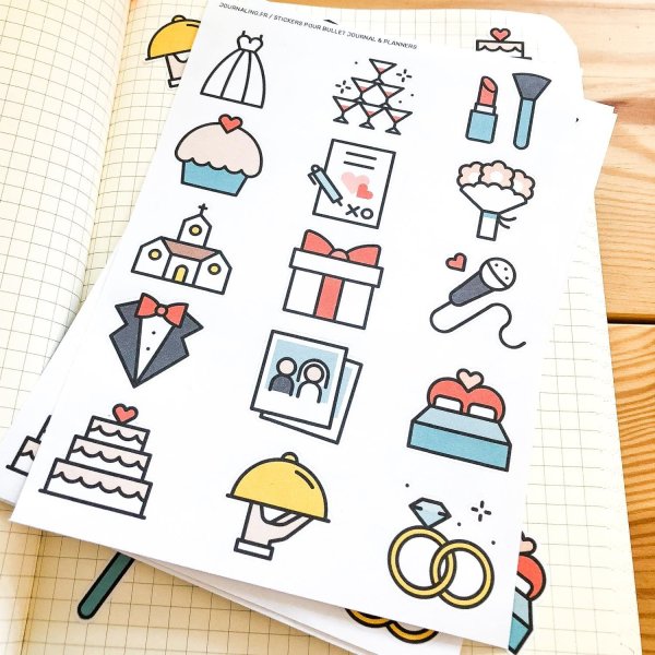 Bullet Journal рамки
