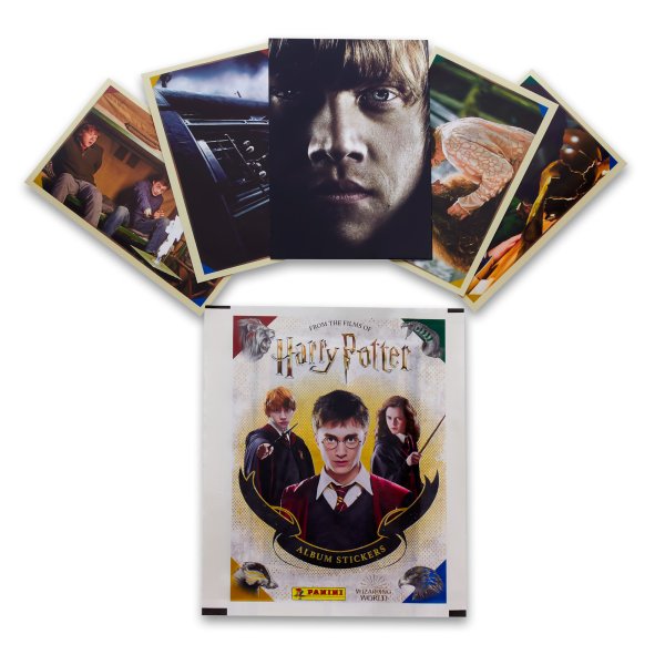 Бокс наклеек Panini Гарри Поттер (Harry Potter Saga Hybrid) + альбом