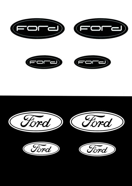 Форд фокус 3 с наклейкой Форд