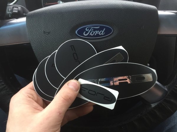 Кольцо под эмблему на руль Форд Мондео 4