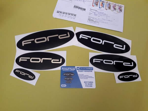 Ford Mondeo 4 2.3 наклейка