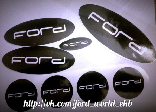 Красивые авто наклейки Ford