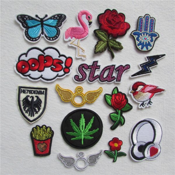 Красивые нашивки на одежду