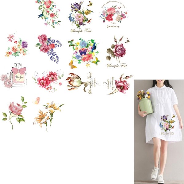 Наклейки на ткань